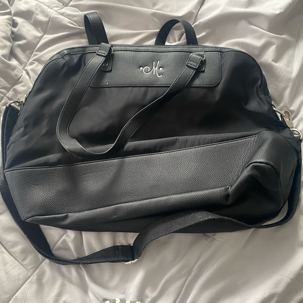 Thirty One All Weekend Tote Black Pebble